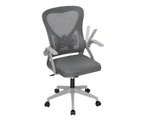 WOLTU Silla de Oficina Ergonómica, Silla de Escritorio, Gris
