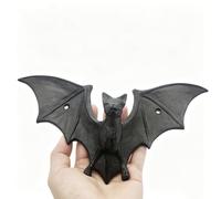 Womeet Ganchos rústicos de hierro fundido para abrigos, soporte de gancho de murciélago montado en la pared, ganchos decorativos únicos de granja, ganchos de pared resistentes para colgar abrigos