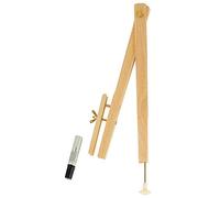 WONDAY Brújula puerta marcador madera para cuadro L 40 cm
