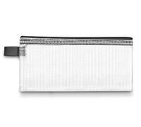 WONDAY - Funda con cremallera (PVC, 30 x 40 cm), color transparente