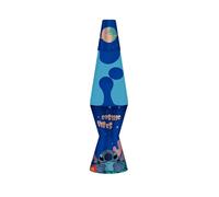 Wondee Lampara de Lava Decorativa Lilo & Stitch, Efecto Burbujas, 36 cm de Altura, Incluye Bombilla, Para Ambiente Relajante