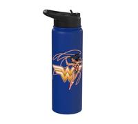Wonder Woman Glowing Lasso Stainless Steel Insulated Water Bottle