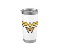 Wonder Woman Golden Vaso térmico de acero inoxidable de doble pared