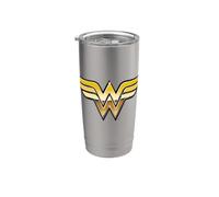 Wonder Woman Golden Vaso térmico de acero inoxidable de doble pared