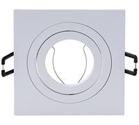 wonderlamp Clasic W-E0 Foco empotrable Cuadrado, Blanco, 1 UNIDAD