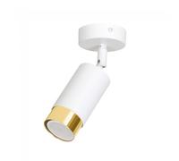 Wonderlamp Foco de techo orientable Mura Blanco/Oro