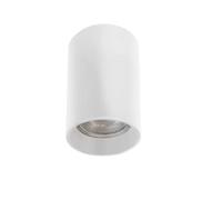 wonderlamp Foco techo superficie - Basic II para Salón, Dormitorio, Cocina, Blanco, Bombilla LED Gu10
