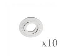 Wonderlamp Pack 10 Classic redondo blanco