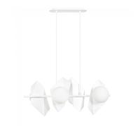 Wonderlamp Regleta de techo Escena Blanco (4 luces)