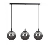 Wonderlamp Regleta de techo Sagan Grafito (3 luces)
