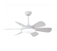 Wonderlamp Ventilador LED Clip Blanco (24W)