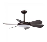 Wonderlamp Ventilador LED Clip Negro (24W)