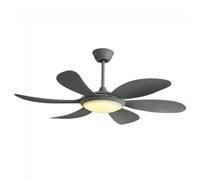 Wonderlamp Ventilador LED Mary Plata (24W)