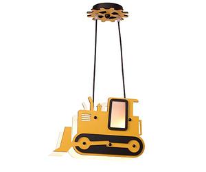 wonderlamp W-A000120 Lámpara de Techo Infantil Excavadora