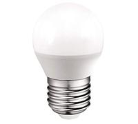 Wonderlamp W-B000054 - Pack 10 x Bombilla LED SMD esférica Rosca E27 alta potencia, 4 W, Luz neutra (4200º K), 300 lm, 25000 horas, Ángulo de luz : 180º Encendido instantaneo (100% luz 0,5s)