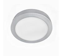 wonderlamp W-E000050 Downlight - Led superficie redondo, 20 W, color gris