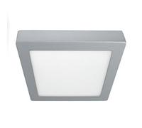 wonderlamp W-E000062 Downlight - Led superficie cuadrado, 20 W, color gris