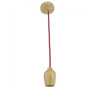 WONDERLAMP Wonderlamp Lámpara de Techo Podium I de Madera con Bombilla E27