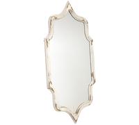 Wonderlust Deco - Espejo de pared de metal acabado envejecido 60x3x118 Blanco 60x3x118 White 60x3x118