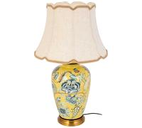 Wonderlust Deco - Lámpara de mesa de ceramica amarillo D45x78 Amarillo D45x78h cm Yellow D45x78h cm.