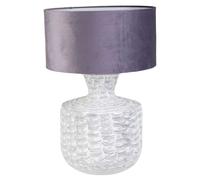 Wonderlust Deco - Lámpara de mesa de metal blanca 35x35x69 Blanco 35x35x69h cm White 35x35x69h cm