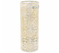 Wonderlust Deco - Paragüero redondo de metal blanco 20x20x53h cm Blanco 20x20x53h cm