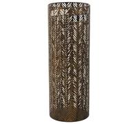 Wonderlust Deco - Paragüero redondo de metal dorado 20x20x53 Dorado 20x20x53h cm