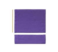WonJoxel Funda de asiento de lona para silla de director de 21.2 x 16.1 | Kit de lona de repuesto plegable, negro, duradero (morado)