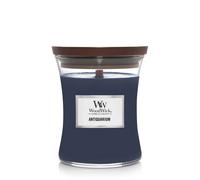 Woodwick antiquarium vela cilindro cardamomo, tabaco, madera azul 1 pi