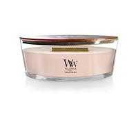 WoodWick Ellipse Vela perfumada con mecha crepitante | Vainilla y sal marina | Hasta 50 horas de duración | Regalos para mujeres