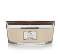 WoodWick Vela perfumada Ellipse, mecha crepitante, hasta 50 horas, Vainilla