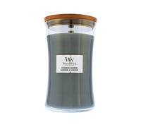 WoodWick Evergreen Cashmere vela aromática con mecha de madera 609 g