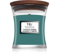 Woodwick Evergreen Cashmere vela perfumada 85 g