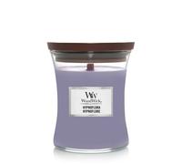 Woodwick hypnoflora vela cilindro jazmín, pera, haba tonka lila 1 pie