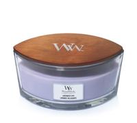 Woodwick - lavanda Spa perfumada vela de cristal Hearthwick elipse 16oz