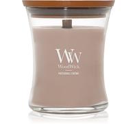 Woodwick Opulent Wood Patchouli Creme vela perfumada con mecha de madera 275 g