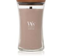 Woodwick Opulent Wood Patchouli Creme vela perfumada con mecha de madera 609.5 g