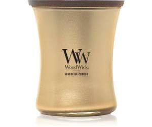 Woodwick Precious Metals Sparkling Pomelo vela perfumada 275 g