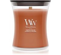 Woodwick Pumpkin Praline vela perfumada con mecha de madera 275 g