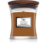 WoodWick Vela perfumada Santal Myrrh con mecha de madera 85 g