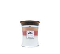 WoodWick Trilogy Blooming Orchard vela aromática con mecha de madera 275 g