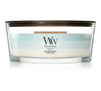 Woodwick Trilogy Driftwood Shores vela perfumada con mecha de madera 453.6 g
