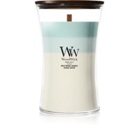 Woodwick Trilogy Driftwood Shores vela perfumada con mecha de madera 610 g