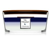 Woodwick Trilogy Evening Luxe vela perfumada con mecha de madera (hearthwick) 453.6 g