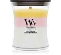 Woodwick Trilogy Floral Blossoms vela perfumada con mecha de madera 275 g