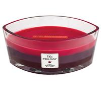WoodWick Trilogy Sun Ripened Berries vela aromática con mecha de madera 453,6 g