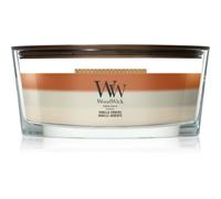 WoodWick Vela perfumada | Vela elíptica | Vanilla Embers | Regalos perfectos para mujeres