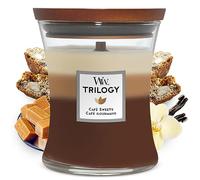 WoodWick Vela perfumada Café Sweets con mecha de madera 275 g