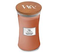 WoodWick Vela, Gelato de pimiento de chile, reloj de arena grande
