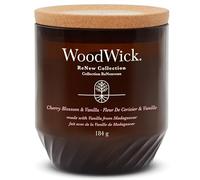WoodWick Vela mediana ReNew Flor de Cerezo y Vainilla, mecha de madera 184 g